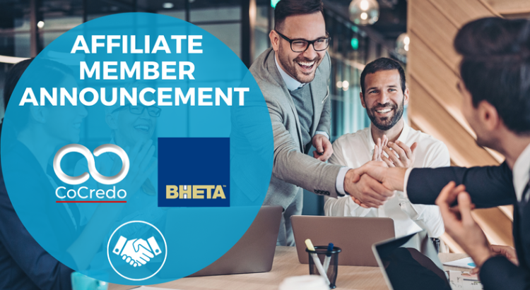 CoCredo announces affiliate membership with BHETA concept design 